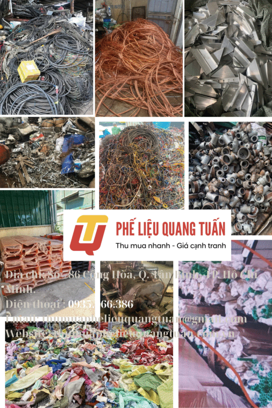 Thu mua phế liệu Quận 10 giá cao nhất
