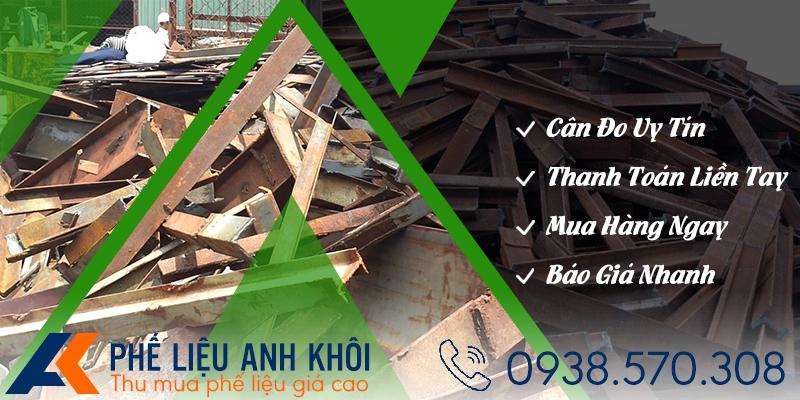Mua phế liệu sắt vụn sắt thép công trình giá cao tại TPHCM | Anh Khôi