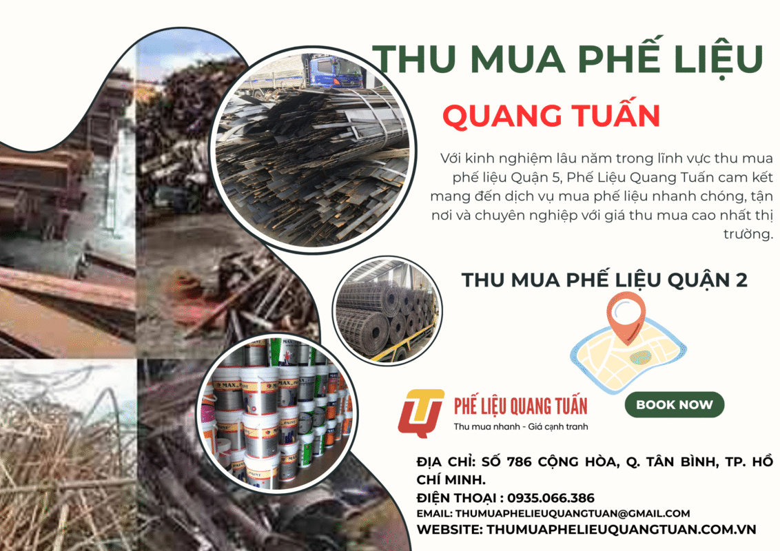 Thu mua phế liệu Quận 6 giá cao