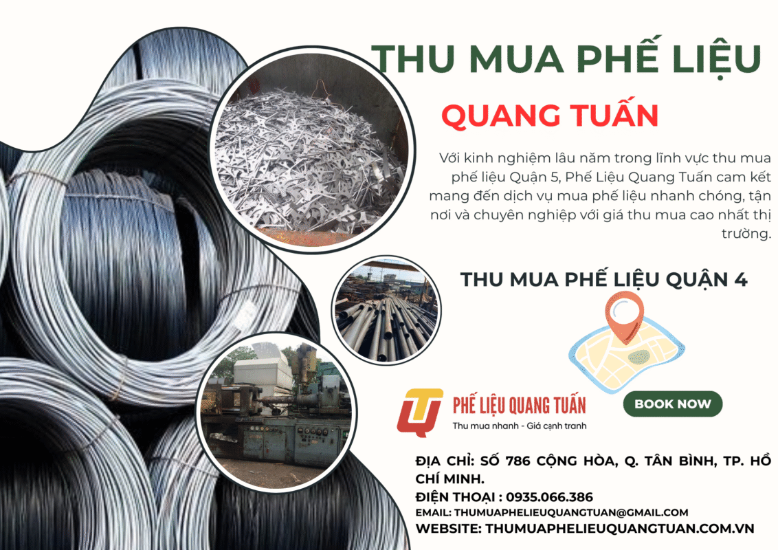 Thu mua phế liệu Quận 6 giá cao