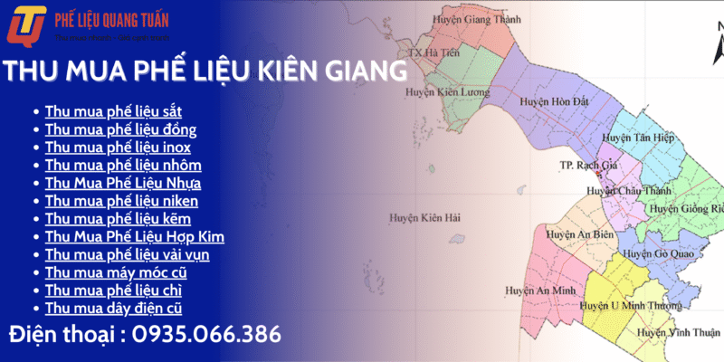 Thu mua phế liệu Kiên Giang giá cao