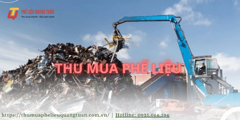 Thu mua phế liệu Cà Mau giá cao, tận nơi