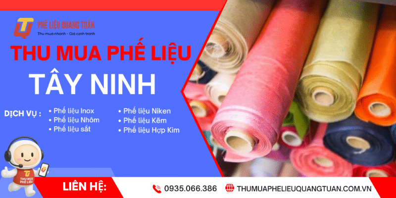Thu mua phế Liệu Tây Ninh giá cao | Bảng giá phế liệu Tây Ninh 2025