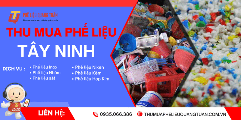 Thu mua phế Liệu Tây Ninh giá cao | Bảng giá phế liệu Tây Ninh 2025