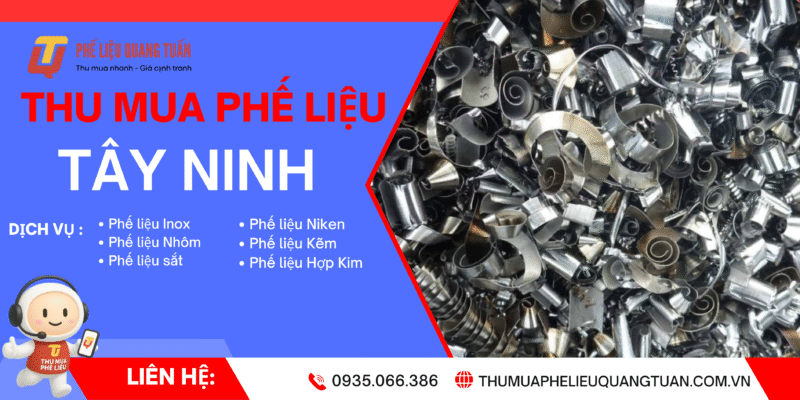 Thu mua phế Liệu Tây Ninh giá cao | Bảng giá phế liệu Tây Ninh 2025