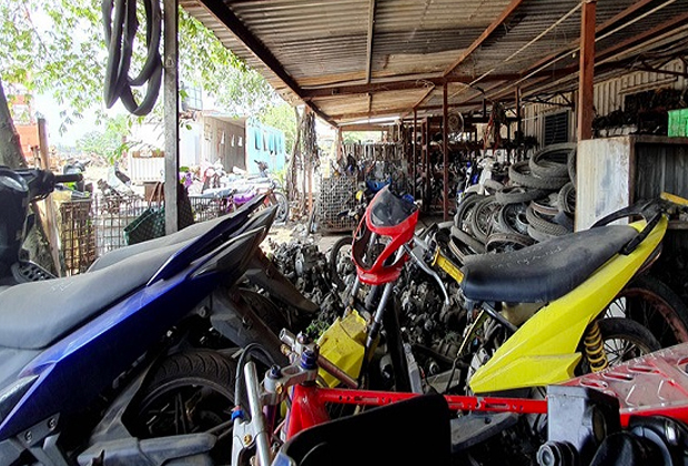 Mua xe máy cũ phế liệu tại Quang Tuấn