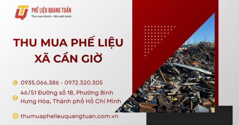 Thu mua phế liệu xã Cần Giờ