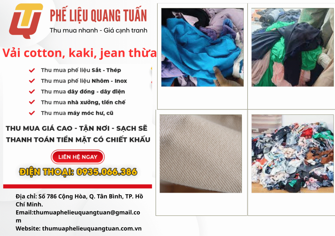 Phế liệu vải? Cách phân biệt phế liệu vải thông dụng