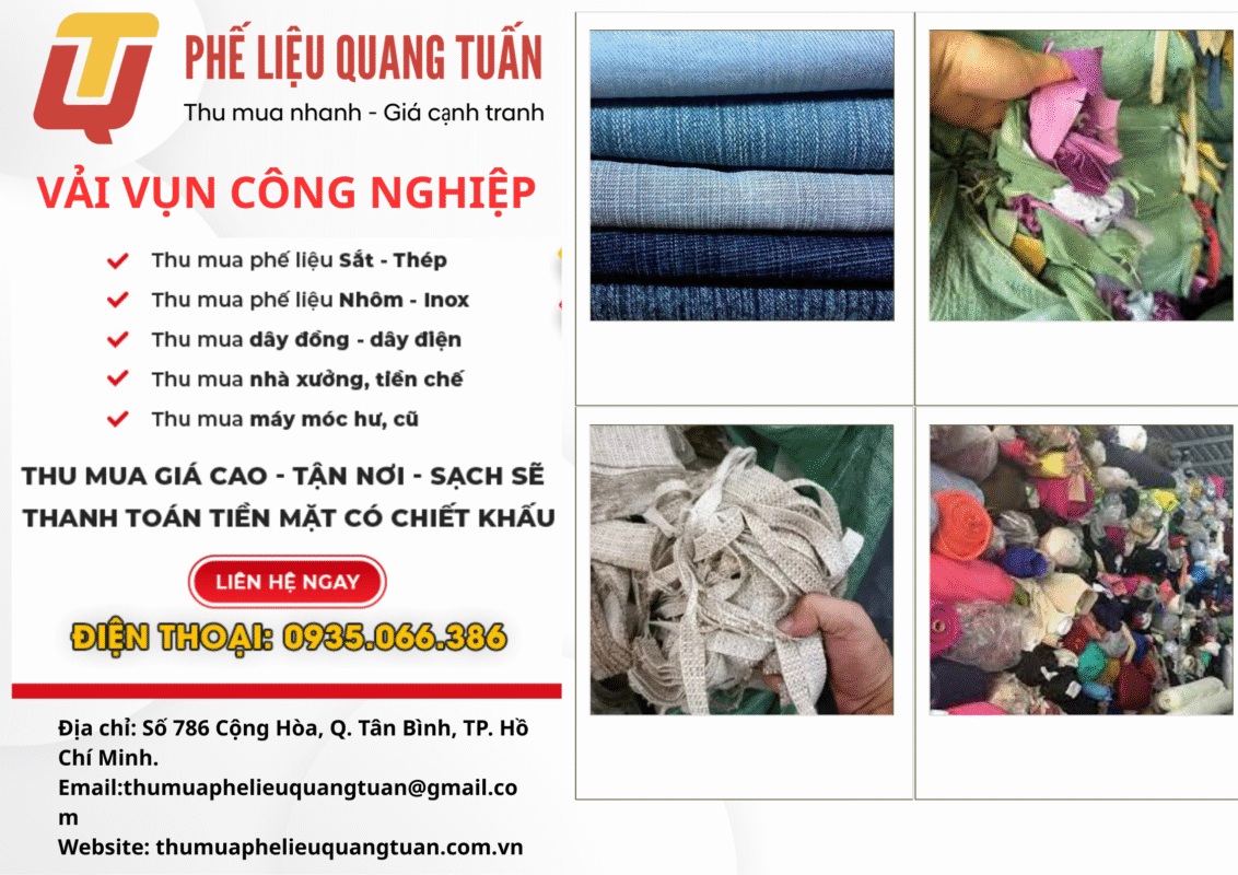Phế liệu vải? Cách phân biệt phế liệu vải thông dụng