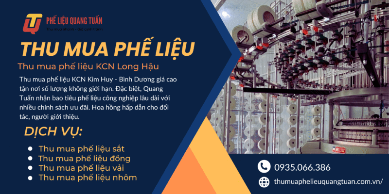 Thu mua máy dệt phế liệu
