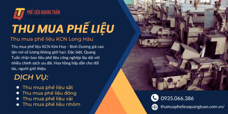 Thu mua máy dệt phế liệu