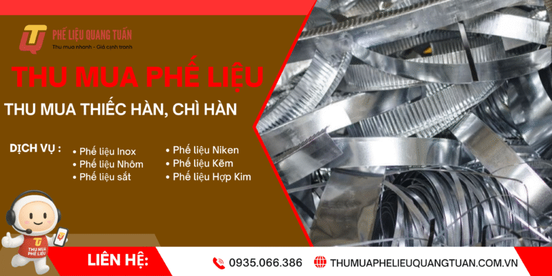 Thu mua thiếc hàn, chì hàn
