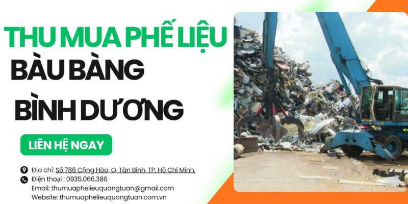Thu mua phế liệu tại Bàu Bàng – Bình Dương