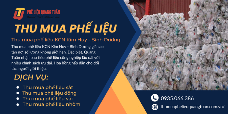 Thu mua phế liệu KCN Kim Huy &#8211; Bình Dương