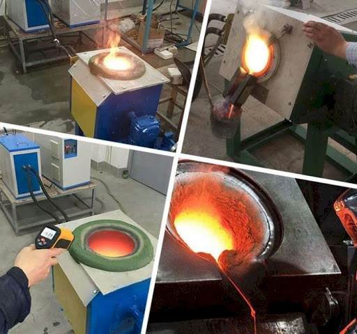Kiểm tra nhiệt độ nóng chảy của kim loại sắt, đồng, nhôm, inox, vàng, chì…