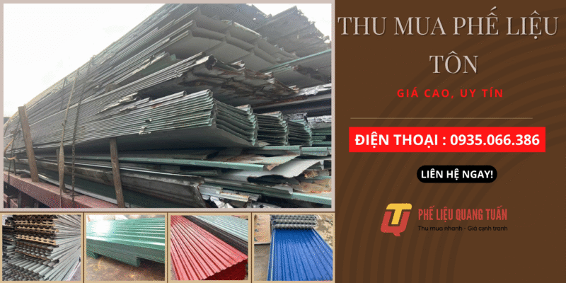 Cách tính trọng lượng tôn? Thu mua tôn giá cao