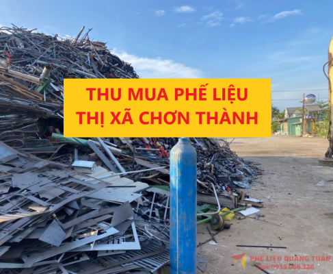 thu mua phế liệu giá cao tại thị xã chơn thành