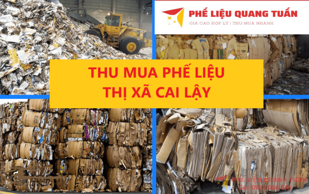 THU MUA PHẾ LIỆU GIÁ CAO TẠI THỊ XÃ CAI LẬY