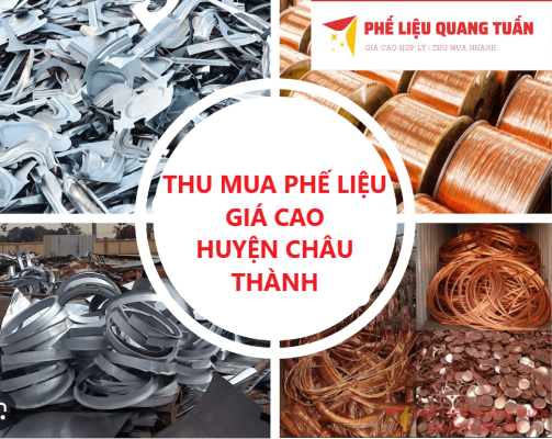 thu mua phế liệu giá cao tại huyện châu thành