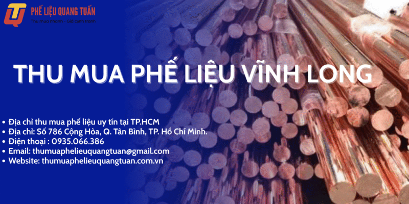 Thu mua phế liệu Vĩnh Long giá cao, uy tín nhất 2025