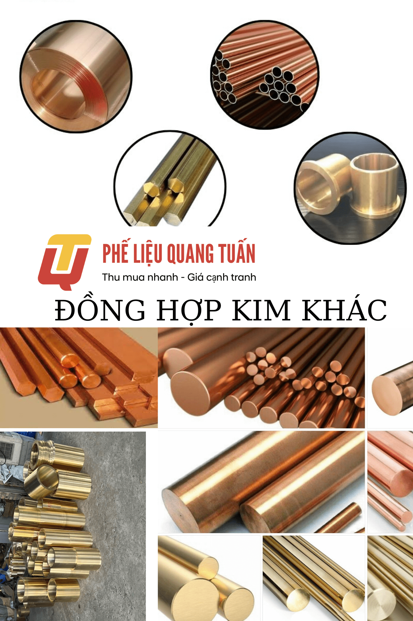 Thu Mua Phế Liệu Đồng giá cao | Bảng giá phế liệu Đồng 2025