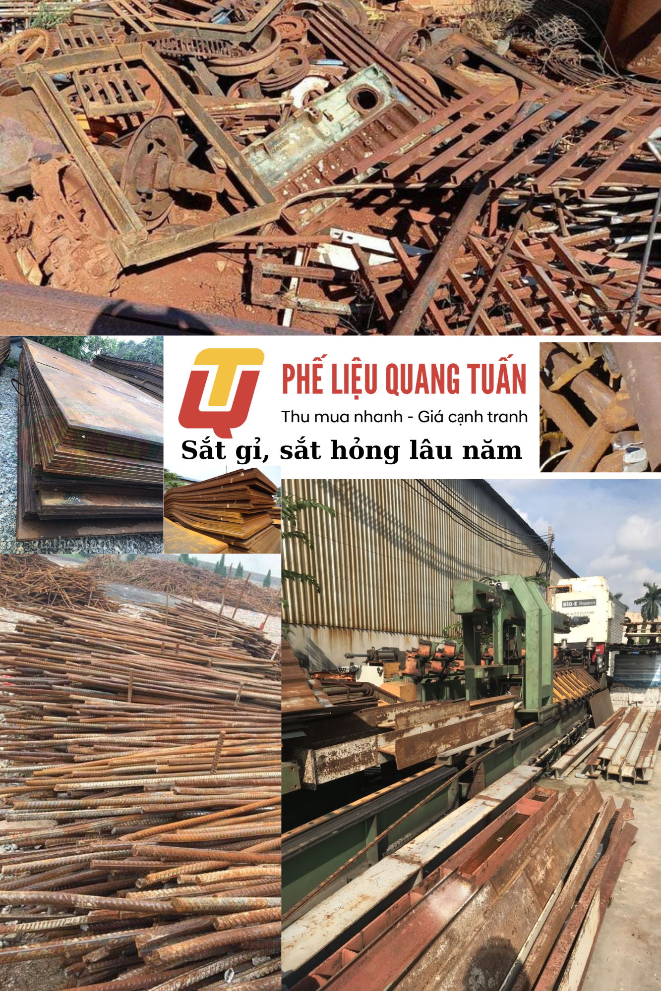 Thu mua phế liệu sắt giá cao | Bảng giá phế liệu sắt thép tháng /2025