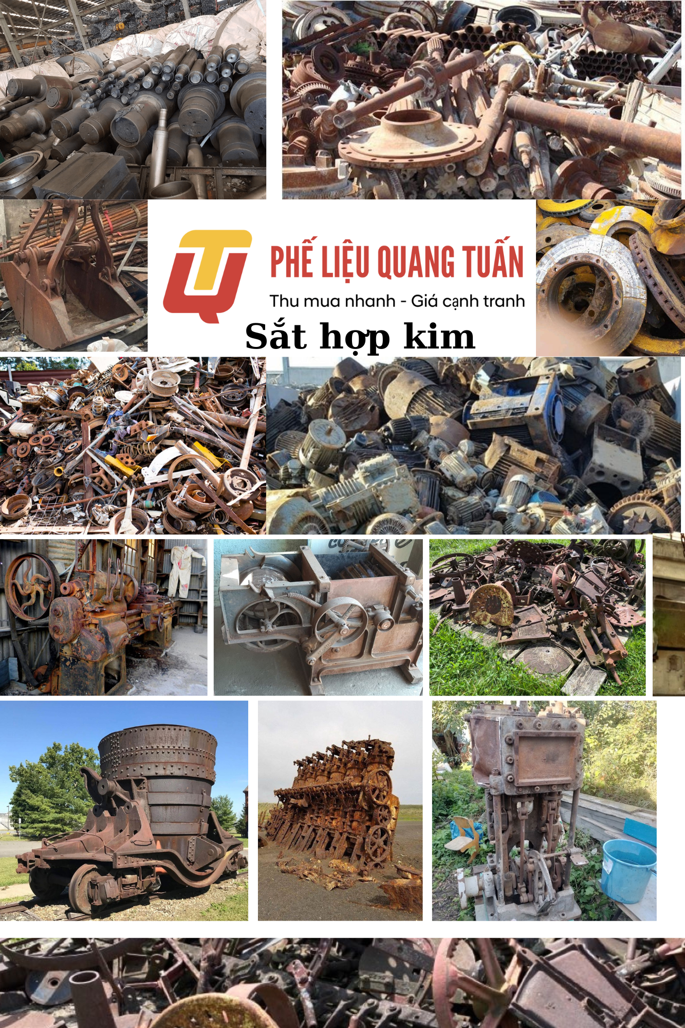 Thu mua phế liệu sắt giá cao | Bảng giá phế liệu sắt thép tháng /2025