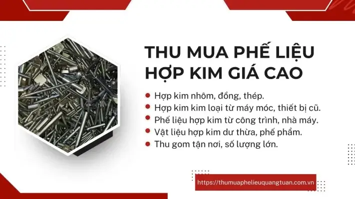 Thu mua phế liệu Đồng Nai giá cao