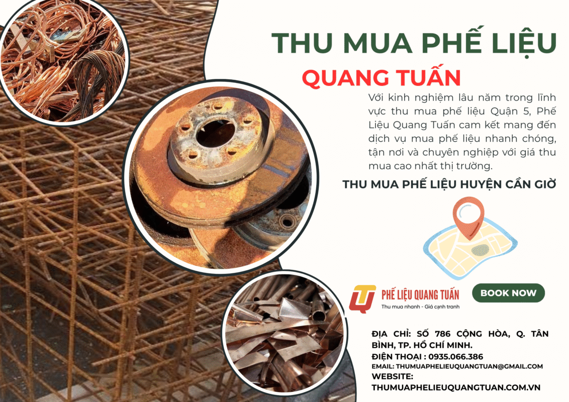 Thu mua phế liệu sắt tại TPHCM