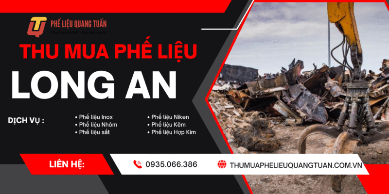 Phế Liệu Long An giá cao | Bảng giá phế liệu Long An 2025