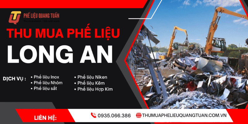 Phế Liệu Long An giá cao | Bảng giá phế liệu Long An 2025