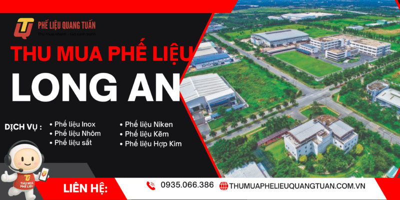 Phế Liệu Long An giá cao | Bảng giá phế liệu Long An 2025