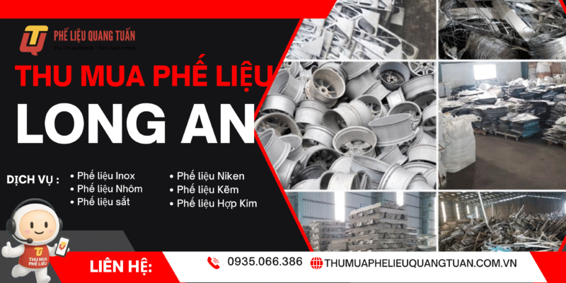 Phế Liệu Long An giá cao | Bảng giá phế liệu Long An 2025