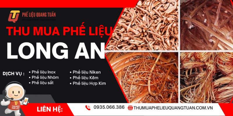 Phế Liệu Long An giá cao | Bảng giá phế liệu Long An 2025