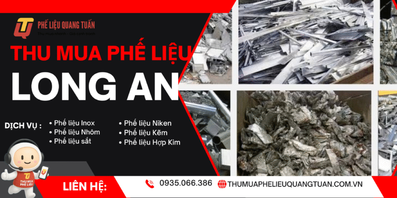 Phế Liệu Long An giá cao | Bảng giá phế liệu Long An 2025
