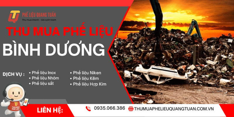 Thu mua phế Liệu Bình Dương giá cao | Bảng giá phế liệu Bình Dương 2025