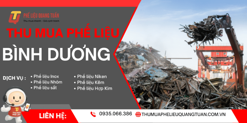 Thu mua phế Liệu Bình Dương giá cao | Bảng giá phế liệu Bình Dương 2025