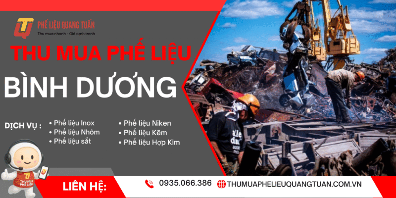Thu mua phế Liệu Bình Dương giá cao | Bảng giá phế liệu Bình Dương 2025