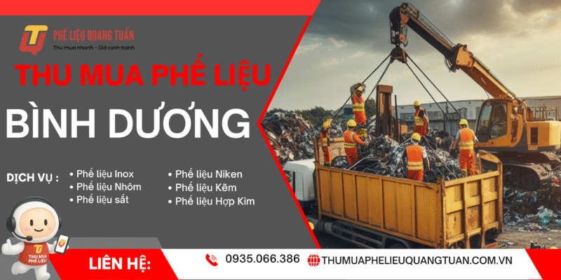 Thu mua phế Liệu Bình Dương giá cao | Bảng giá phế liệu Bình Dương 2025
