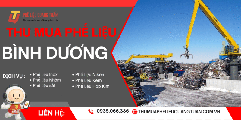 Thu mua phế Liệu Bình Dương giá cao | Bảng giá phế liệu Bình Dương 2025
