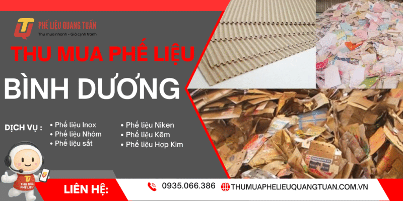 Thu mua phế Liệu Bình Dương giá cao | Bảng giá phế liệu Bình Dương 2025