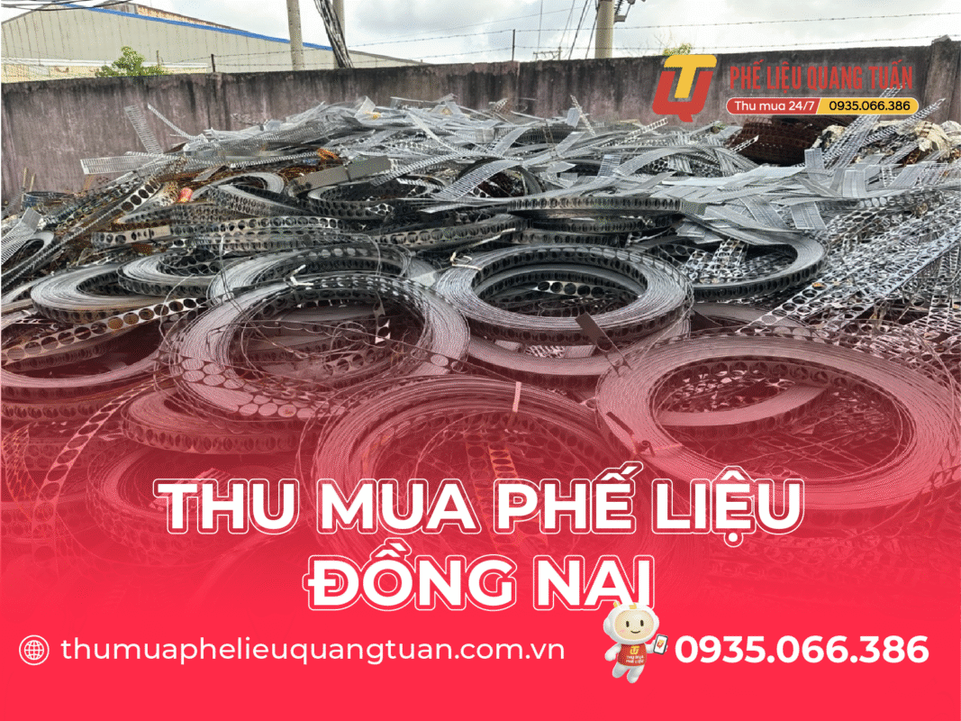 Thu mua phế liệu Đồng Nai giá cao