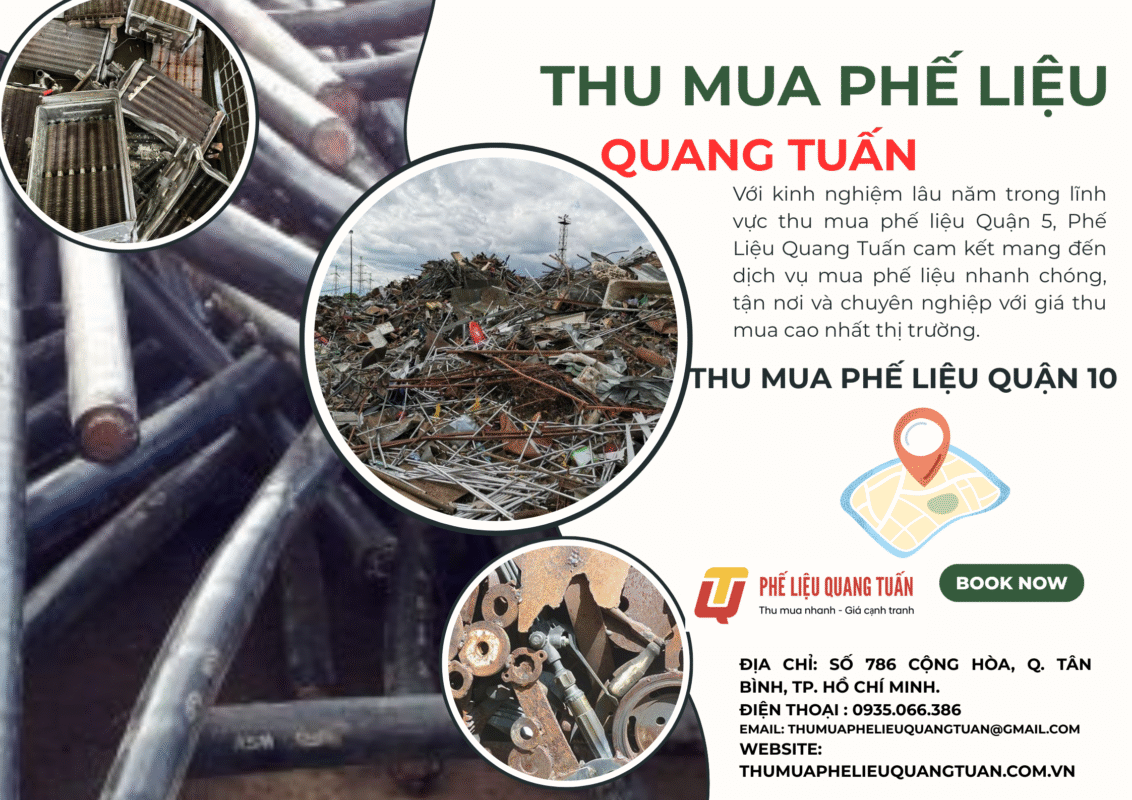 Thu Mua Phế Liệu TPHCM Giá Cao – Uy Tín số 1