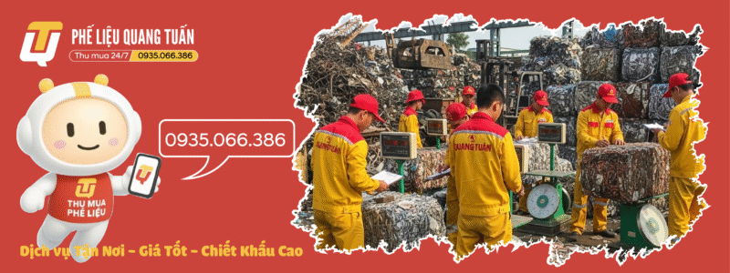 Giá sắt phế liệu chi tiết, giá phế liệu sắt thép bao nhiêu tiền 1kg?