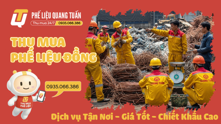 Thu Mua Phế Liệu Đồng giá cao | Bảng giá phế liệu Đồng 2025