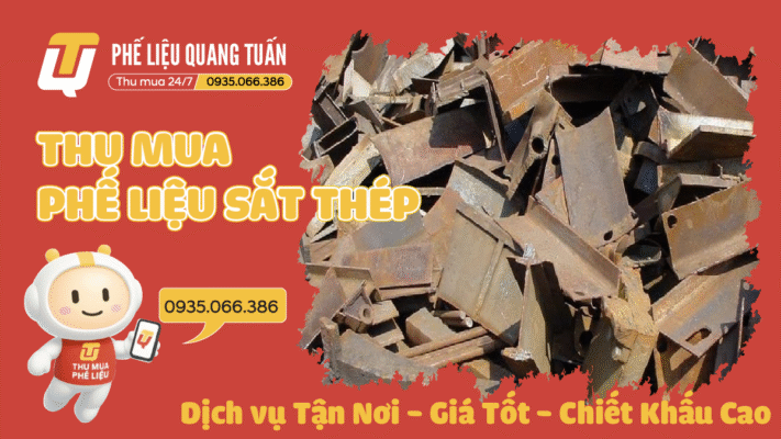 Thu mua phế liệu sắt giá cao | Bảng giá phế liệu sắt thép tháng /2025