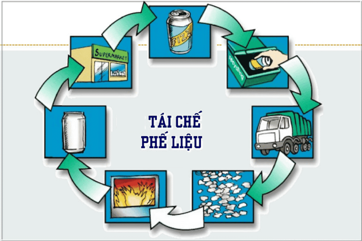Tái chế bền vững phế liệu – Giải pháp xanh cho môi trường và lợi nhuận kinh tế