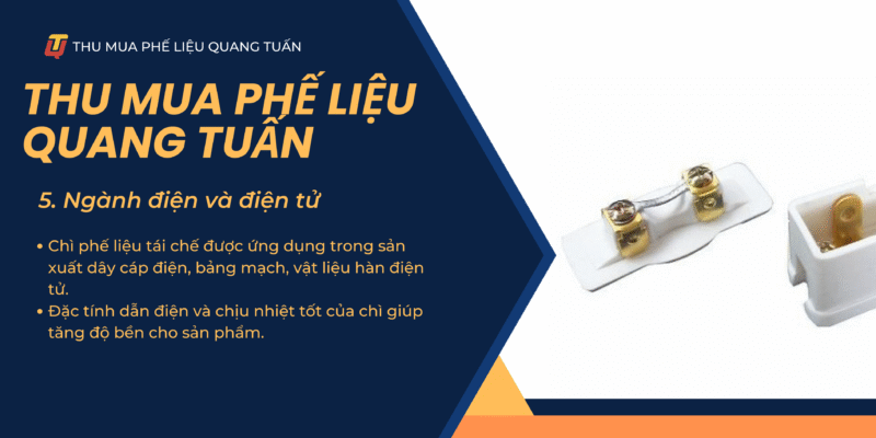 Thu mua phế liệu chì TPHCM giá cao số 1