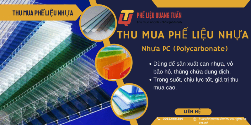 Thu mua phế liệu nhựa TPHCM- Giá cao số 1