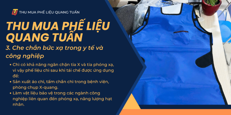 Thu mua phế liệu chì TPHCM giá cao số 1